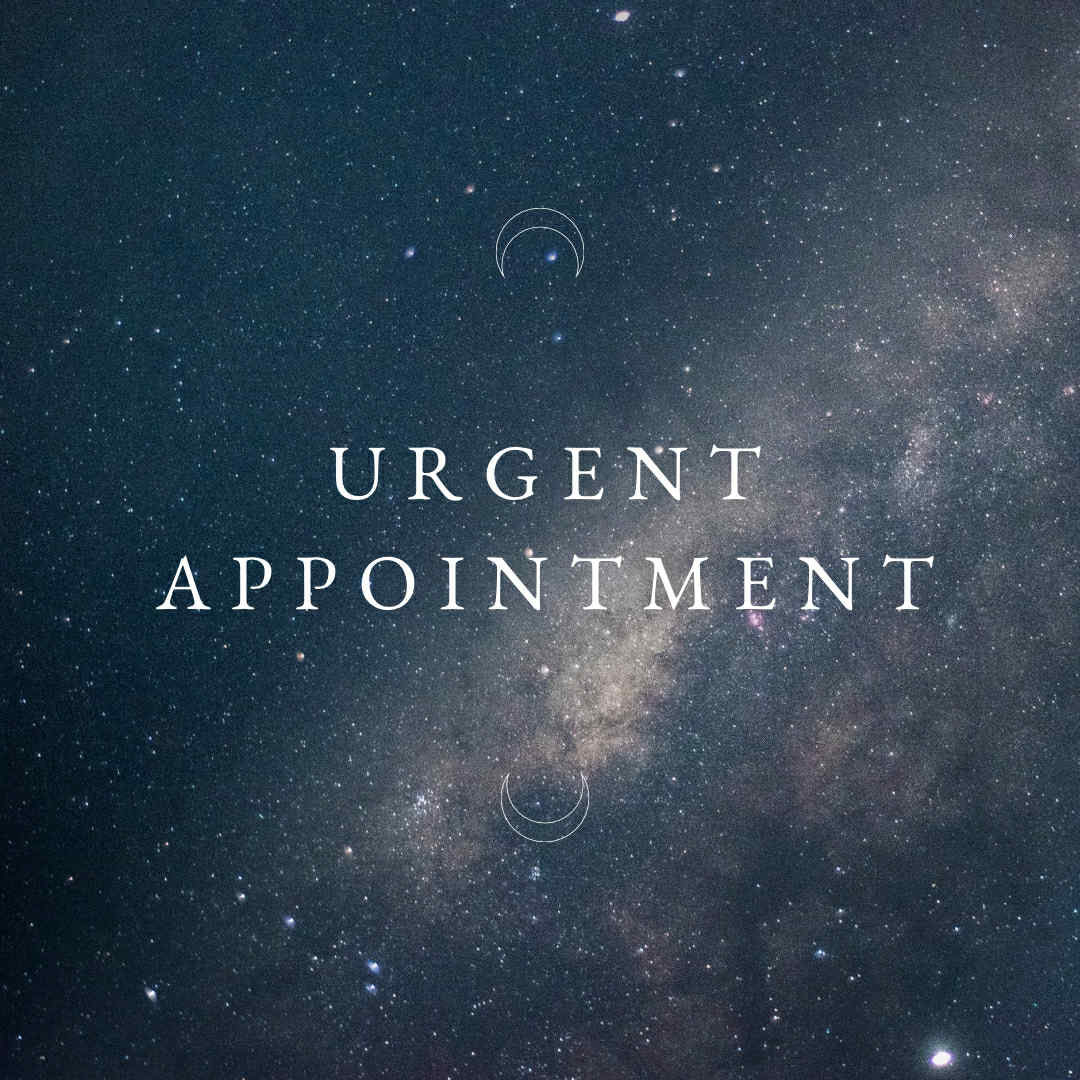 Urgent Appointment - Immediate spiritual consultation for time-sensitive matters